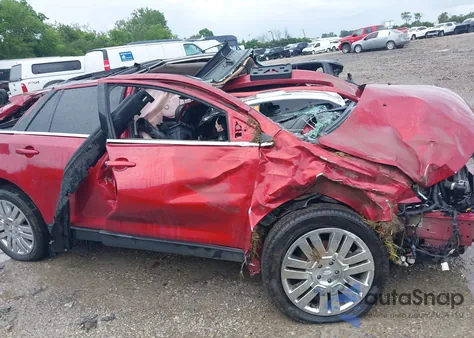 2008 Ford Edge Limited из США, поврежденный, VIN 2FMDK49C28BA96882